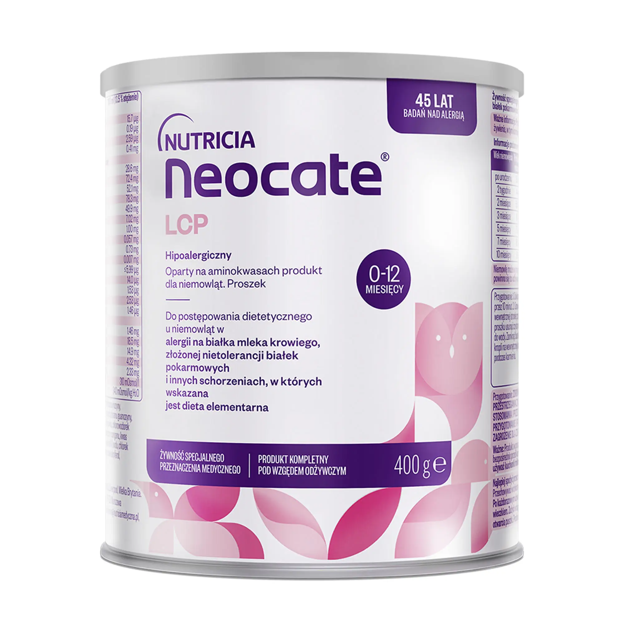 Nutricia Neocate LCP, proszek 400 g zdjęcie