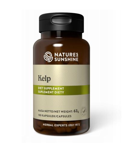 NATURE'S SUNSHINE Kelp 630 mg, 100 kapsułek zdjęcie