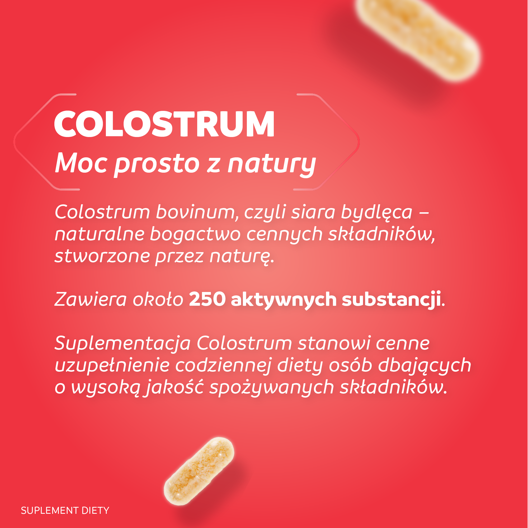 Genactiv, Colostrum, kapsułki, 60 sztuk