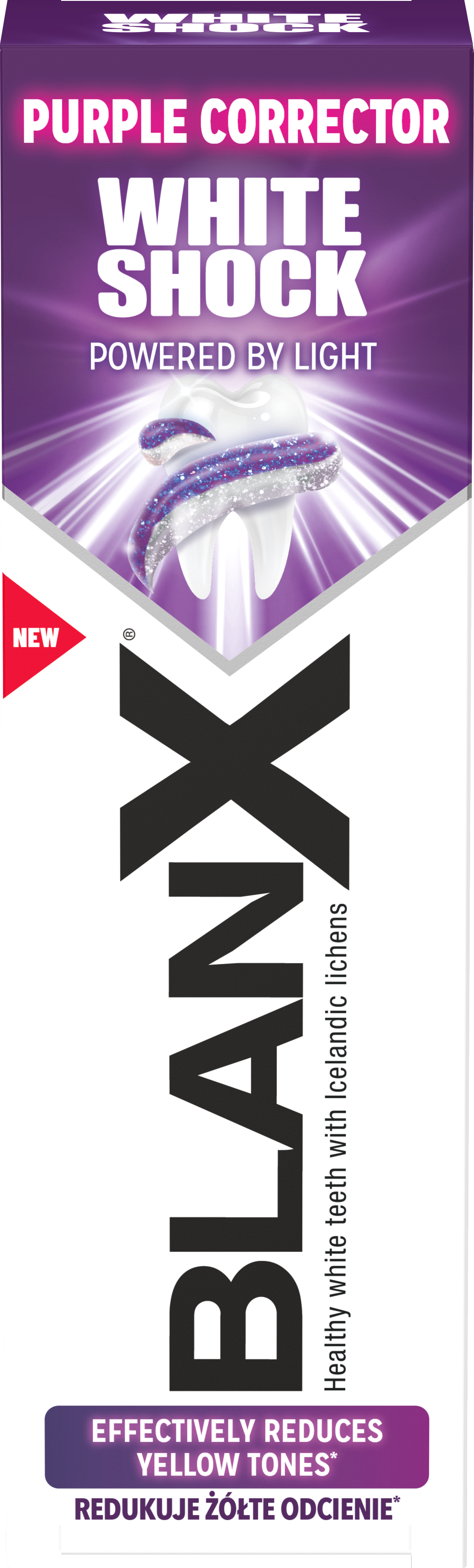 BlanX White Shock Pasta Purple Corrector, 750 ml