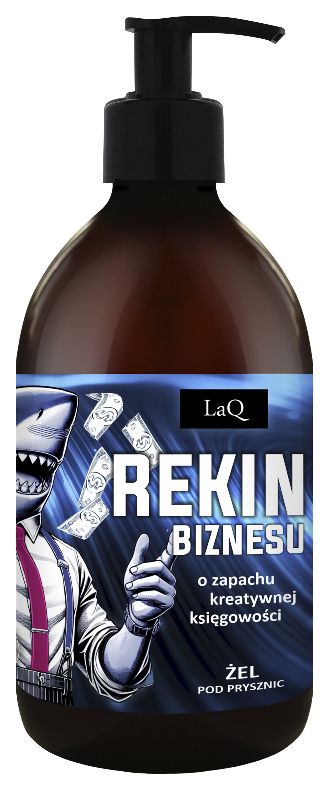 LaQ, żel pod prysznic Rekin Biznesu Premium, 500 ml zdjęcie