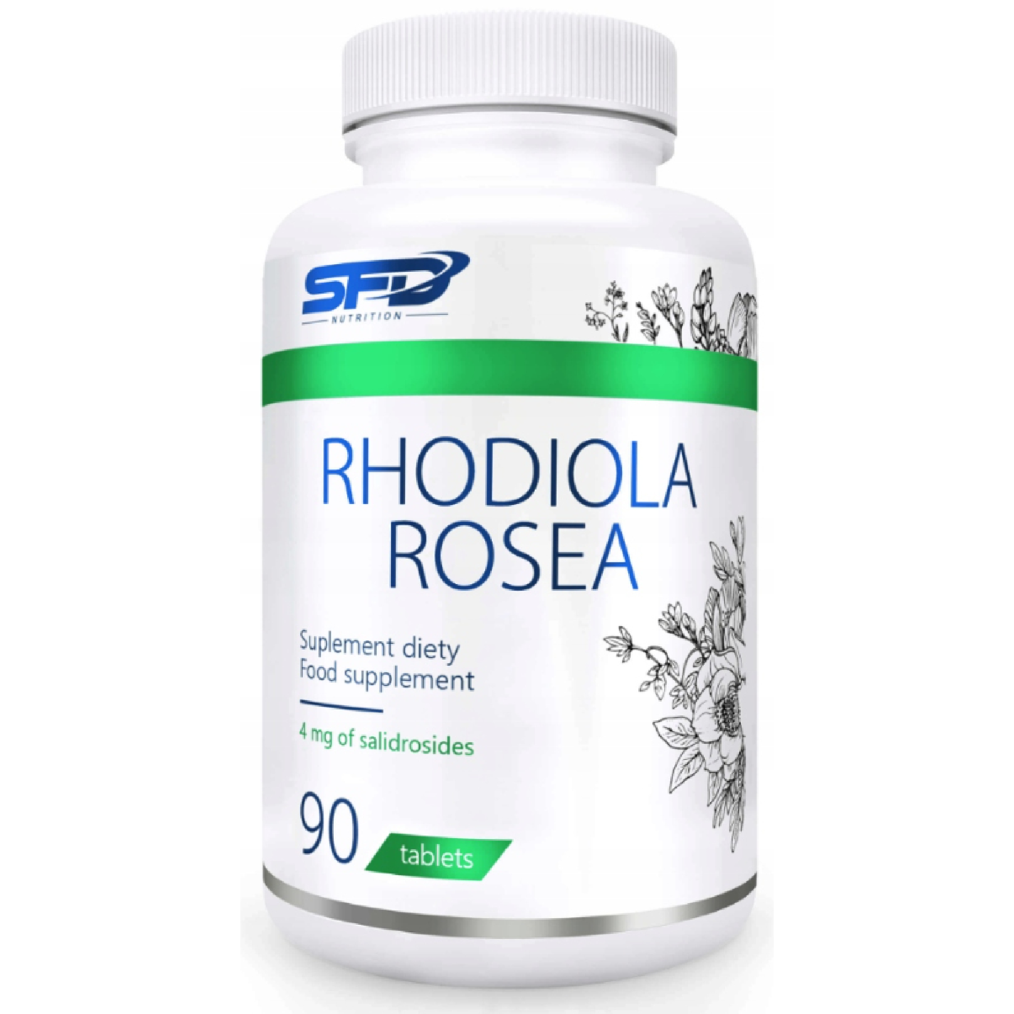 Allnutrition, Rhodiola Rosea, kapsułki, 90 sztuk zdjęcie