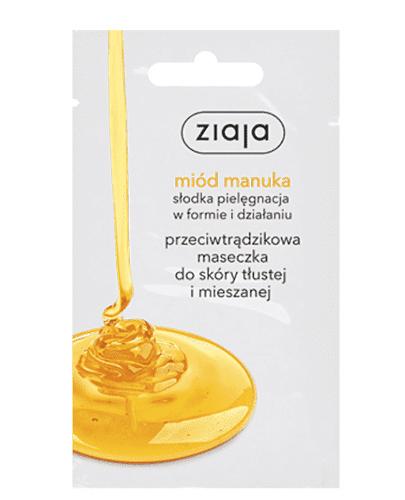 ZIAJA Miód manuka przeciwtrądzikowa maseczka, 7 ml  zdjęcie