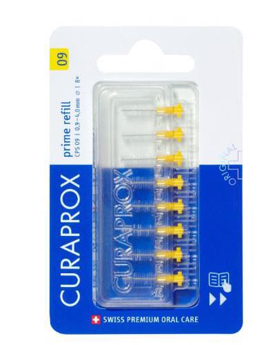 Curaprox CPS 09 Prime refill szczoteczki międzyzębowe 8 sztuk zdjęcie