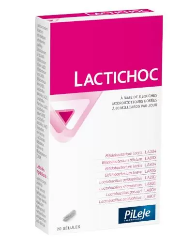 Lactichoc, 20 kaps., cena, opinie, stosowanie zdjęcie