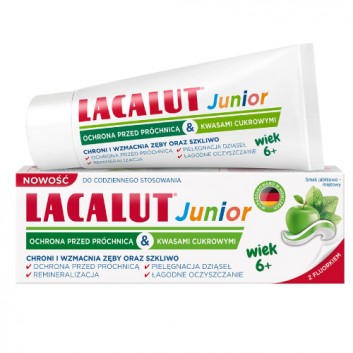 Lacalut Junior pasta do zębów 6+, 55 ml