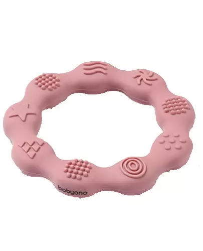 Babyono gryzak silikonowy Ring 1 sztuka [825/02] zdjęcie