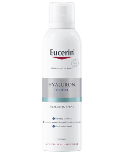 Eucerin Hyaluron-Filler Nawilżająca Mgiełka do twarzy w sprayu z Kwasem Hialuronowym do skóry wrażliwej, 150 ml, cena, opinie, wskazania zdjęcie
