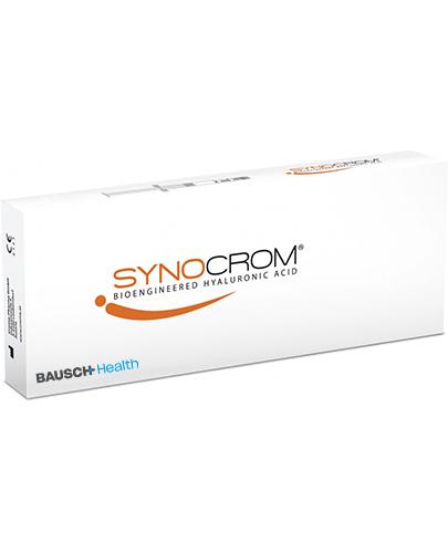 Synocrom 1%, 2 ml, roztwór do wstrzyknięć dostawowych, Valeant, 1 ampułko-strzykawka zdjęcie