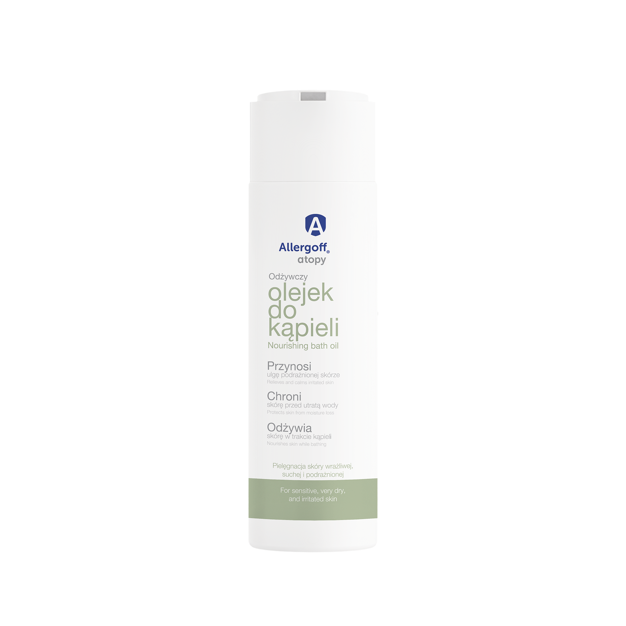 Allergoff atopy, odżywczy olejek do kąpieli, 200 ml