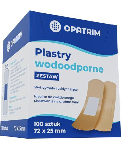 Opatrim zestaw plastrów wodoodpornych 72 x 25 mm, 100 sztuk zdjęcie