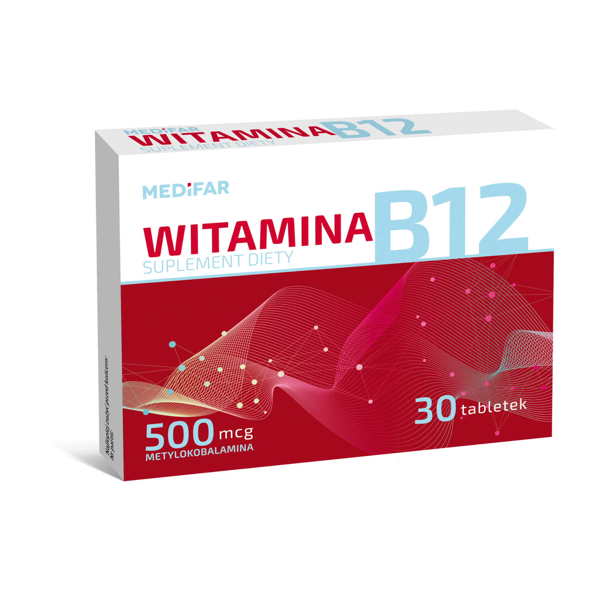MediFar, Witamina B12 Metylo, tabletki, 60 sztuk zdjęcie