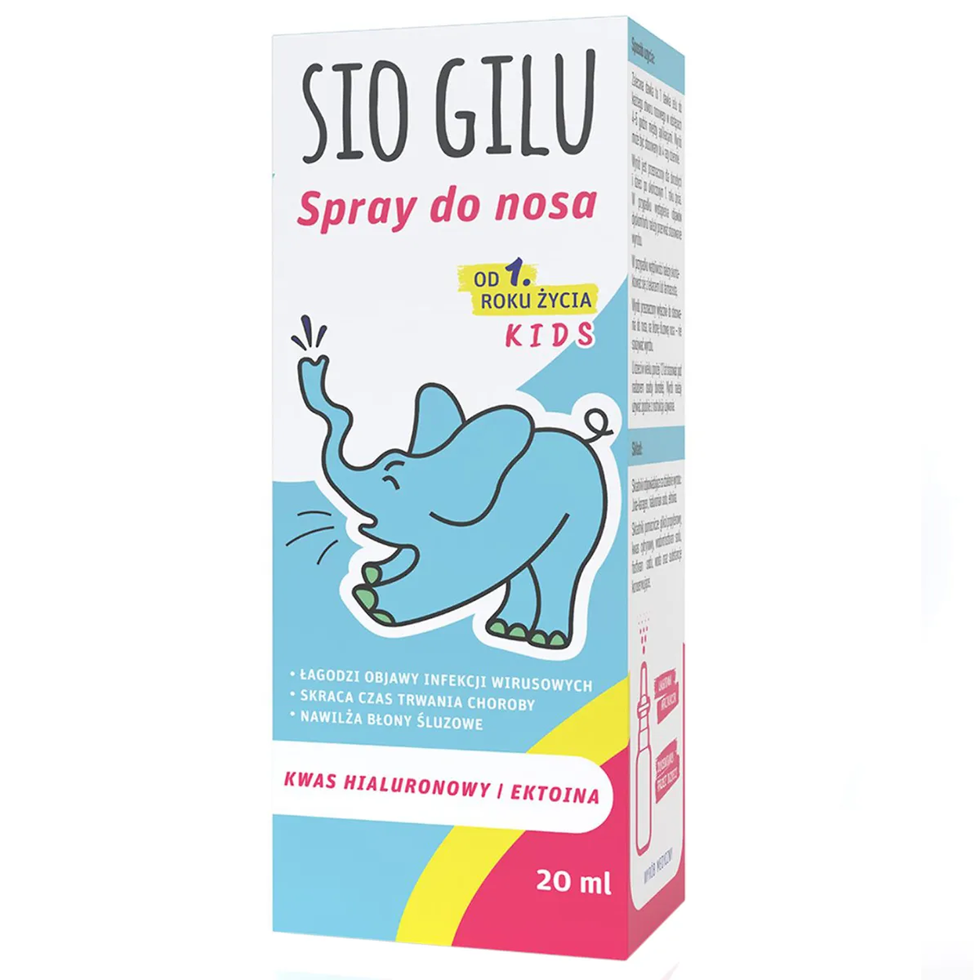 Sio Gilu Spray do nosa Kids, 20 ml zdjęcie