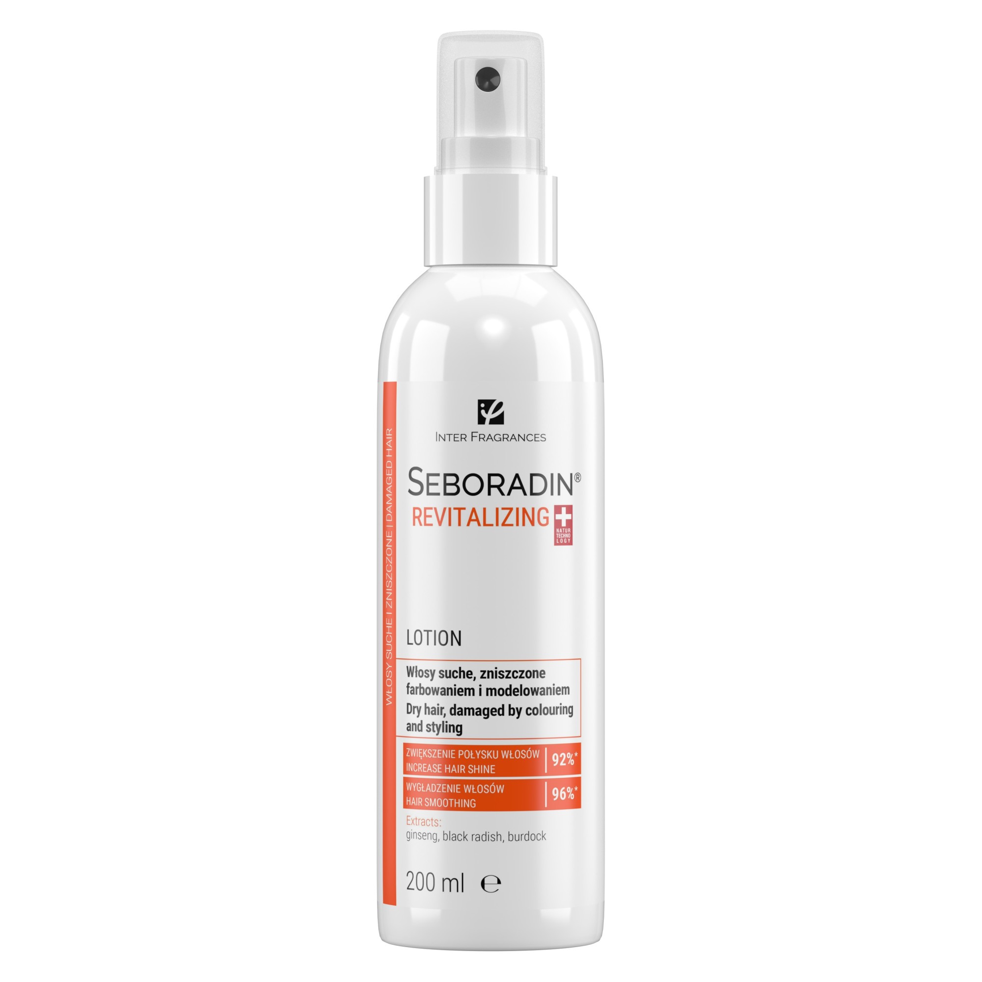 Seboradin Revitalizing lotion do włosów suchych zniszczonych farbowaniem i modelowaniem 200 ml zdjęcie