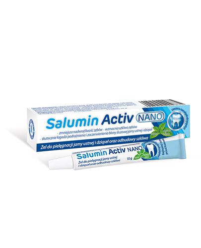 Salumin Activ Nano Żel do pielęgnacji jamy ustnej i dziąseł - 10 g zdjęcie