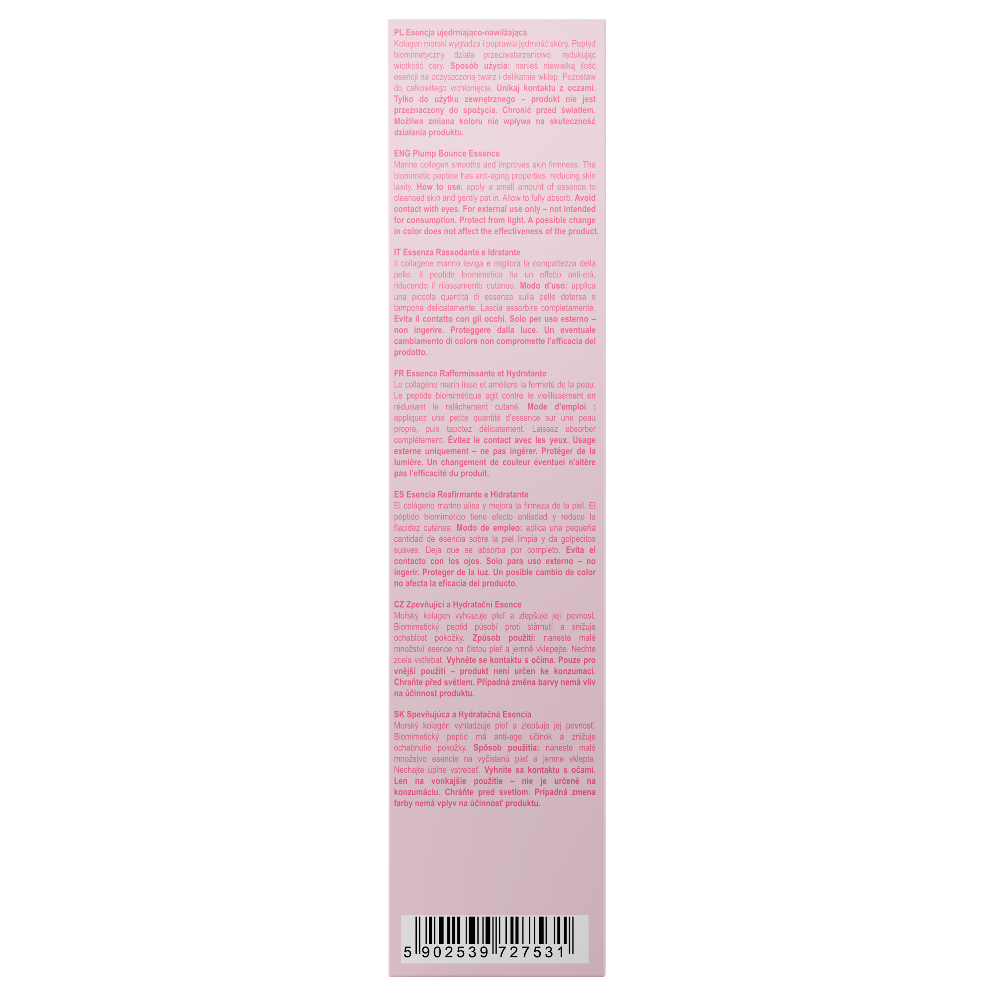 Nacomi Collagen Skin Drink-Plump Bounce Essence, 200 ml