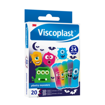 Viscoplast plastry monsters 20 sztuk
