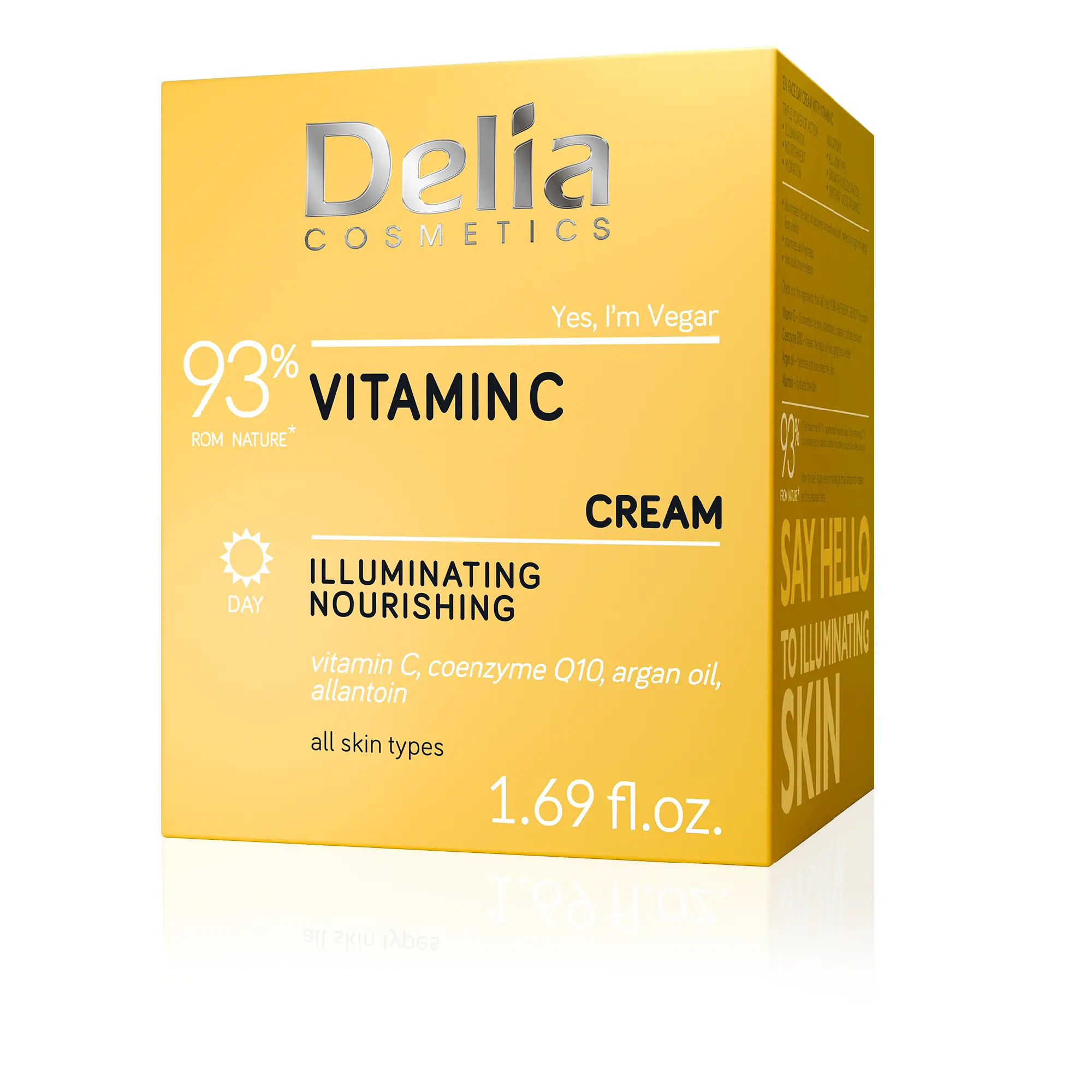Delia Vitamin C,  Krem do twarzy ujędrniająco-wygładzający  dzień, 50 ml zdjęcie