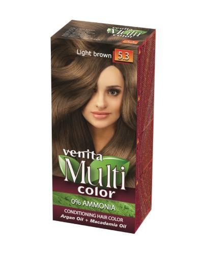 Venita Multi Color, farba bez amoniaku, 5.3 Jasny Brąz, 50 ml zdjęcie