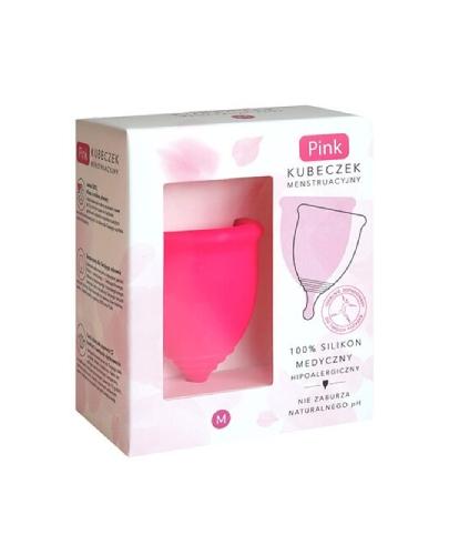 Pink kubeczek menstruacyjny M 1 sztuka zdjęcie