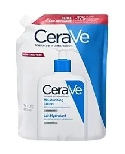 CeraVe, Nawilżająca emulsja do twarzy i ciała, opakowanie refillowe, 473 ml zdjęcie