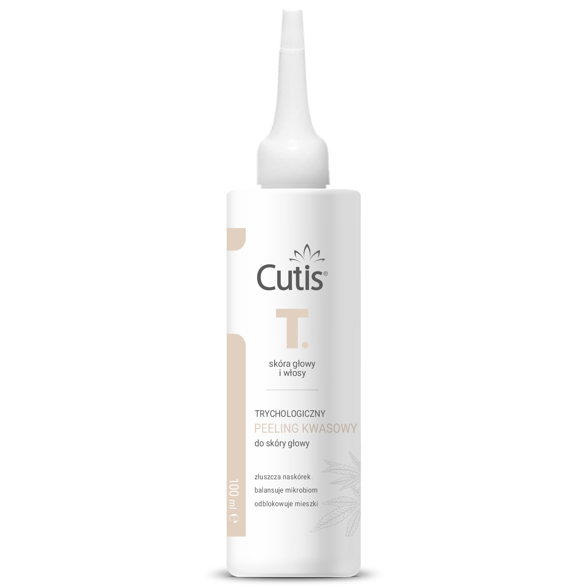 Cutis T-Trychologiczny Peeling kwasowy do skóry głowy, 100 ml zdjęcie