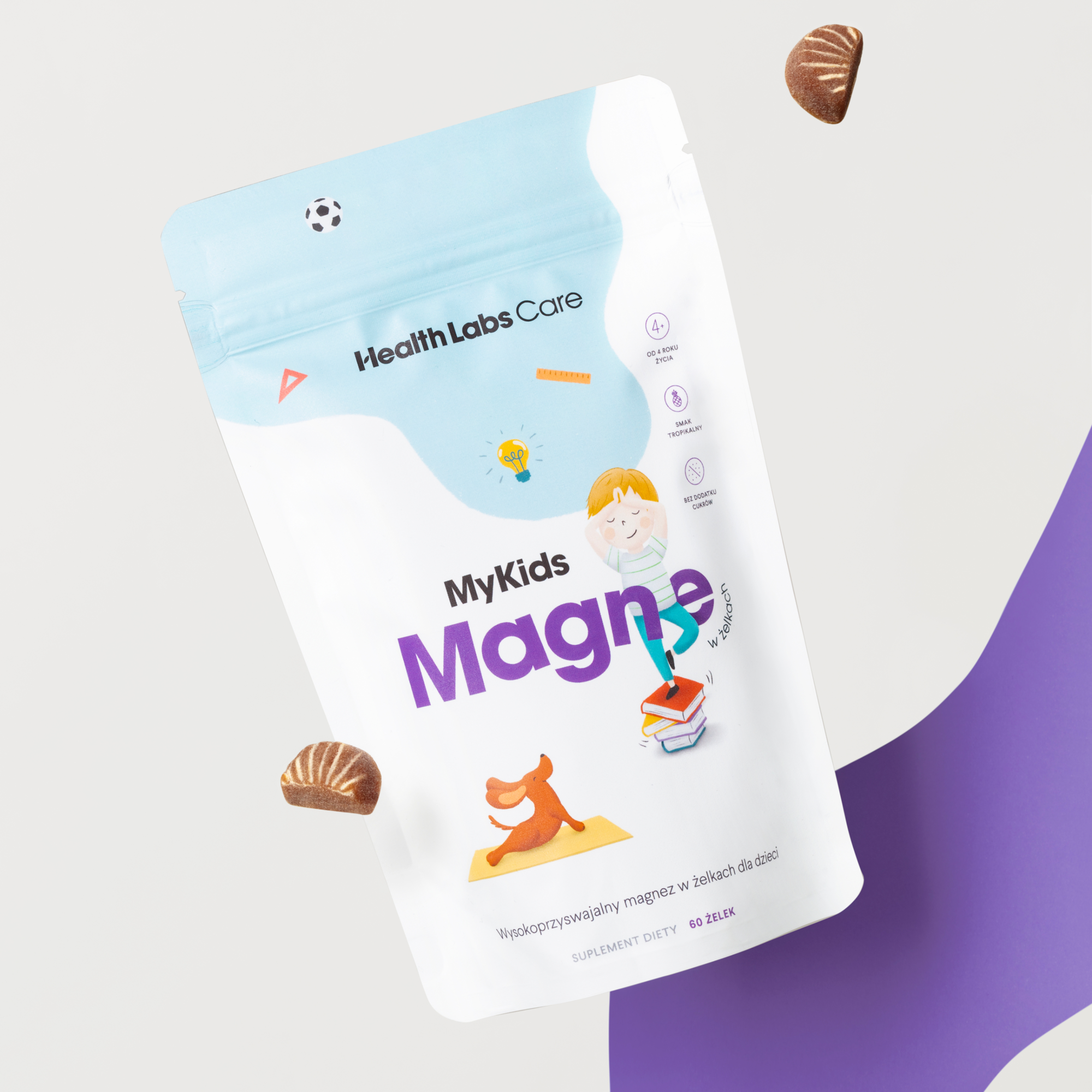 Health Labs Care, MyKids Magne, żelki, 60 sztuk