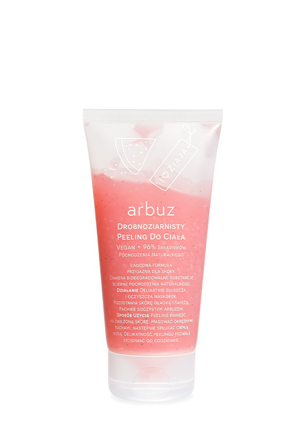 Ziaja Arbuz drobnoziarnisty peeling do ciała 160 ml zdjęcie