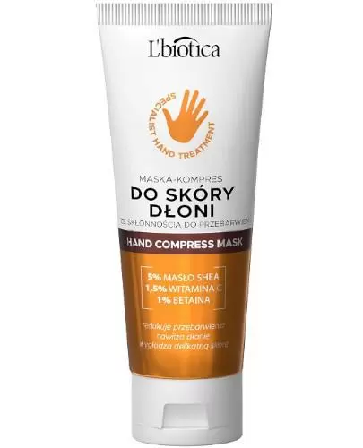 Lbiotica maska-kompres do skóry dłoni 75 ml zdjęcie