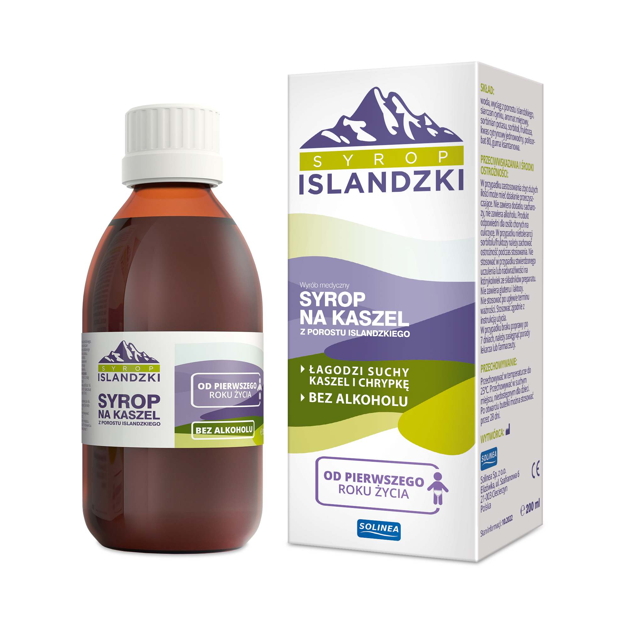 Syrop Islandzki na kaszel 200 ml zdjęcie