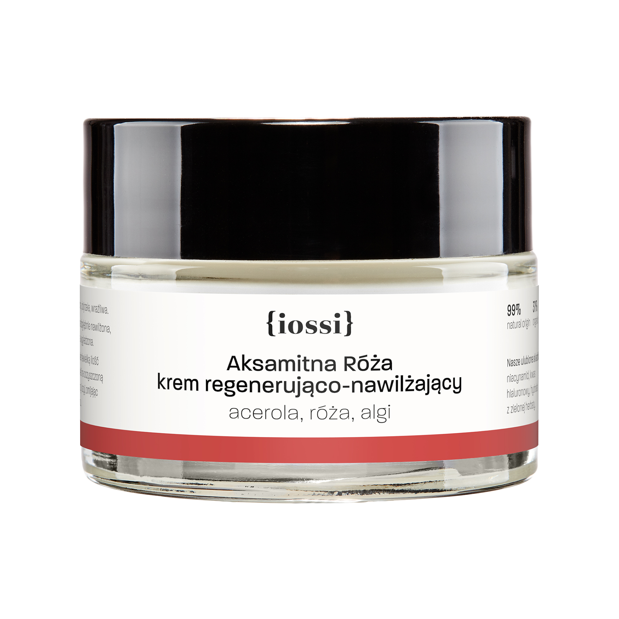 Iossi Aksamitna Róża Krem regenerująco-nawilżający Acerola, róża, algi, 50 ml zdjęcie