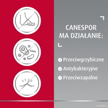 Canespor 10mg/g krem przeciwgrzybiczy z bifonazolem 15 g