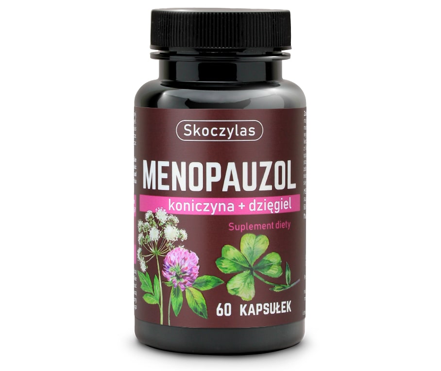 Skoczylas Menopauzol Koniczyna+Dzięgiel, kapsułki, 60 sztuk zdjęcie