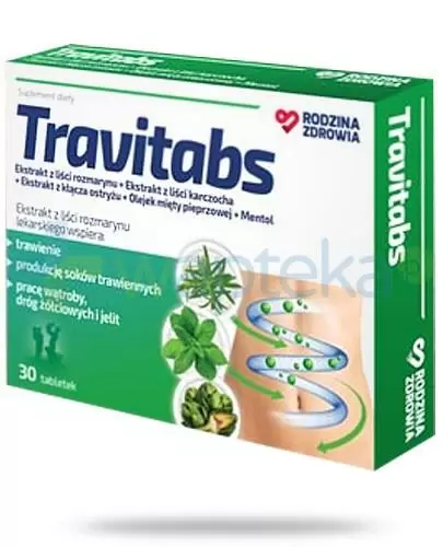 Rodzina Zdrowia Travitabs 30 tabletek zdjęcie