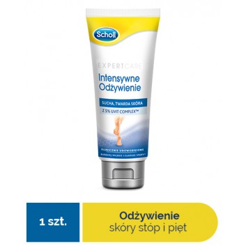 Scholl Intensywne odżywienie krem do stóp - 75 ml Do twardej skóry stóp 