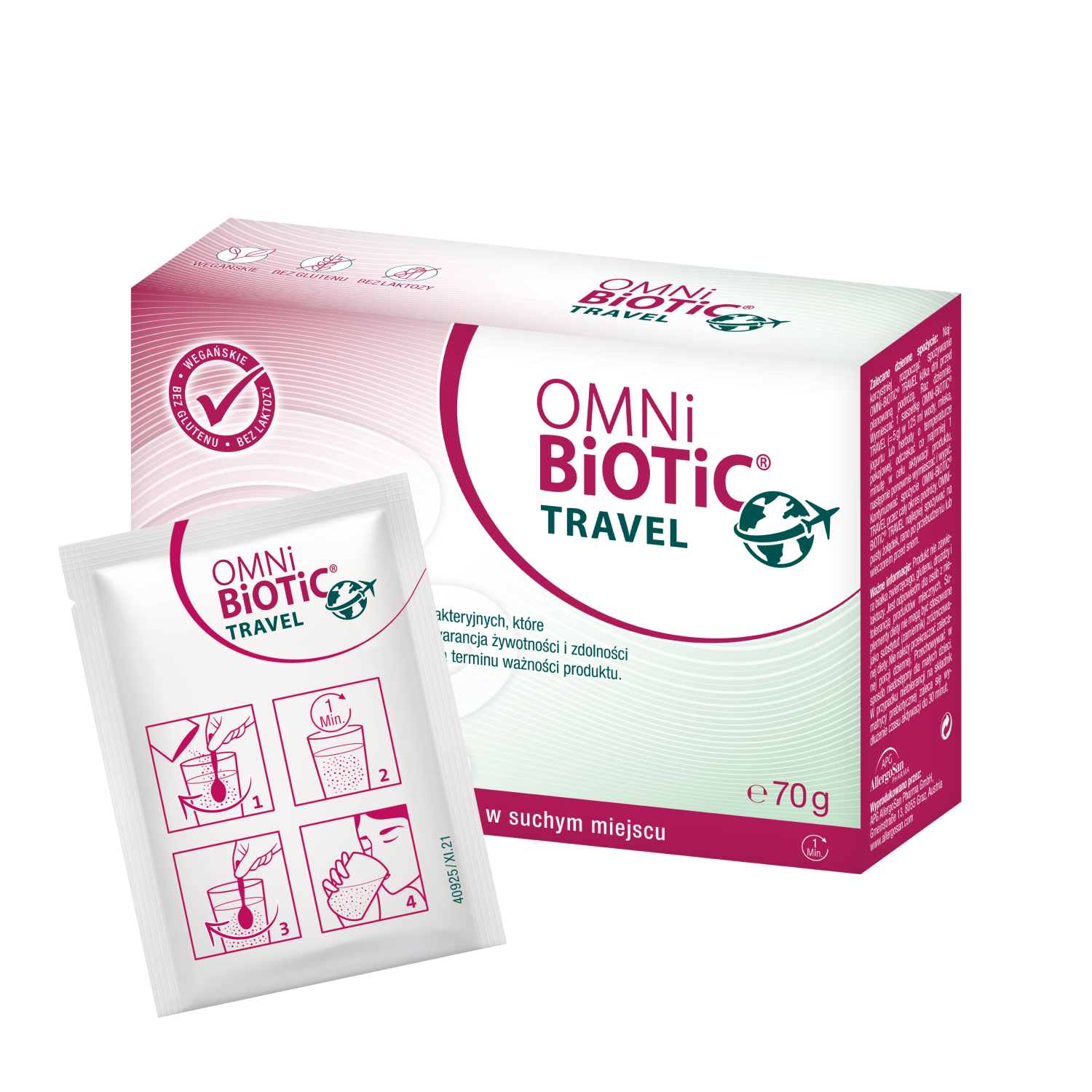 Omni-Biotic Travel, proszek, 14 saszetek