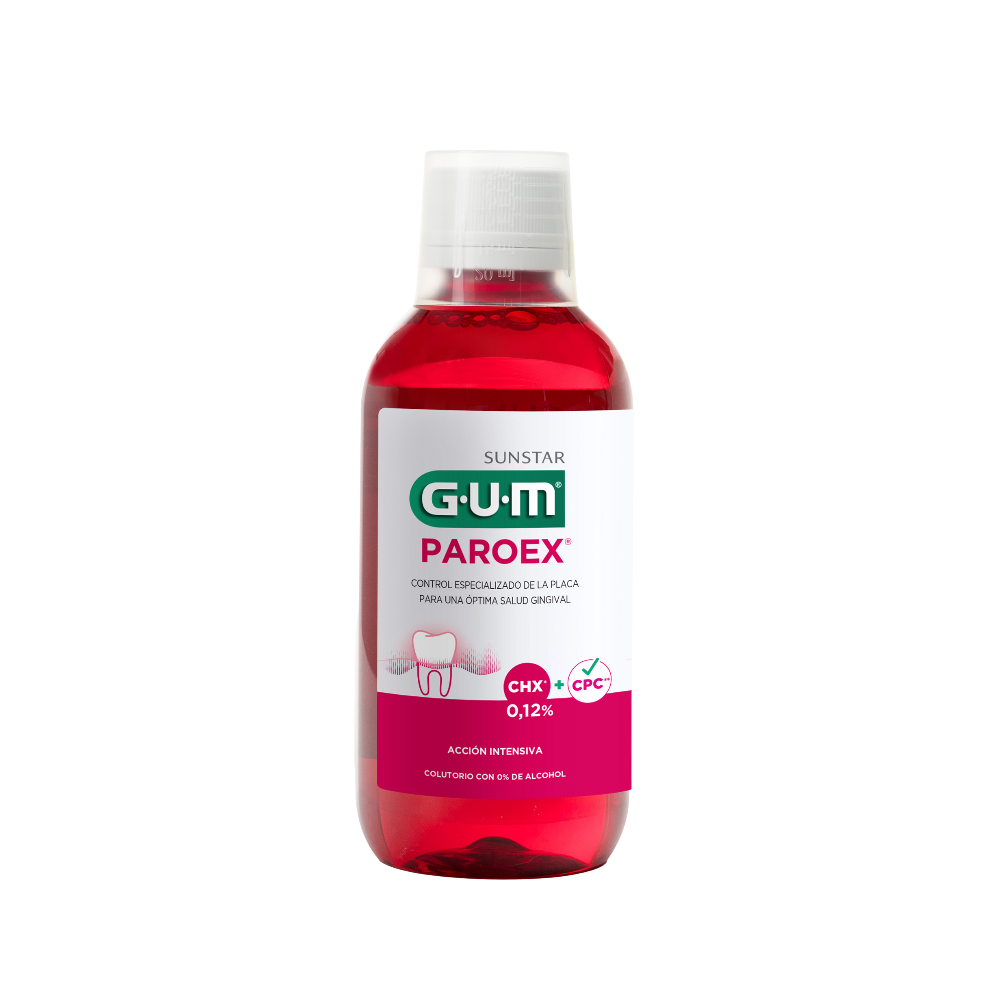 GUM Paroex 0,12% CHX płyn do płukania jamy ustnej 300 ml