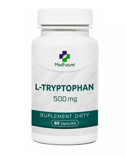 MedFuture L-Tryptophan 500 mg, 60 kaps. cena, opinie, właściwości zdjęcie