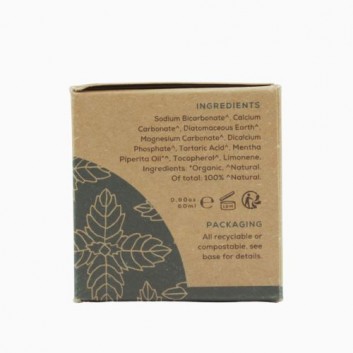 Georganics, Proszek do czyszczenia zębów, English Peppermint, 60 ml