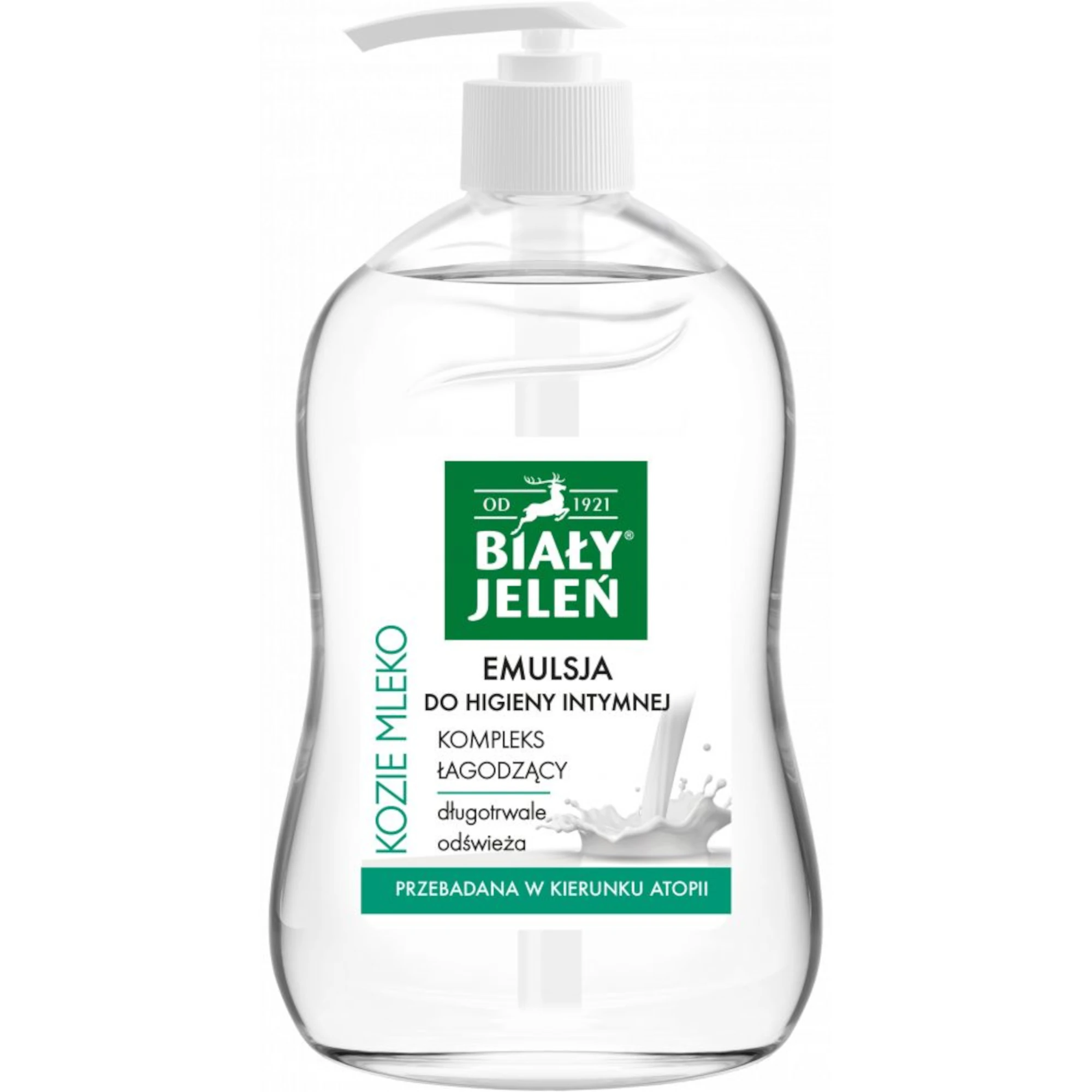 Biały Jeleń Emulsja do higieny intymnej Kozie mleko, 500 ml zdjęcie