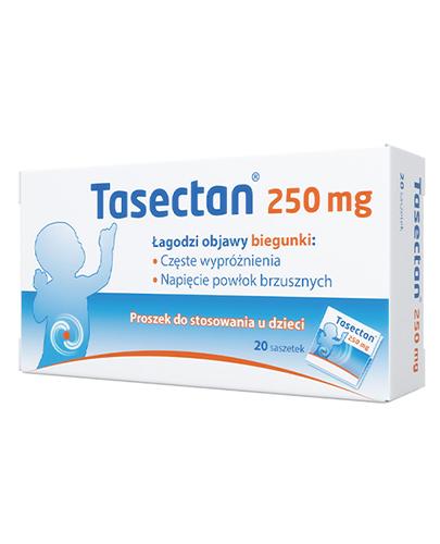 Tasectan 250mg proszek do stosowania u dzieci 20 saszetek zdjęcie