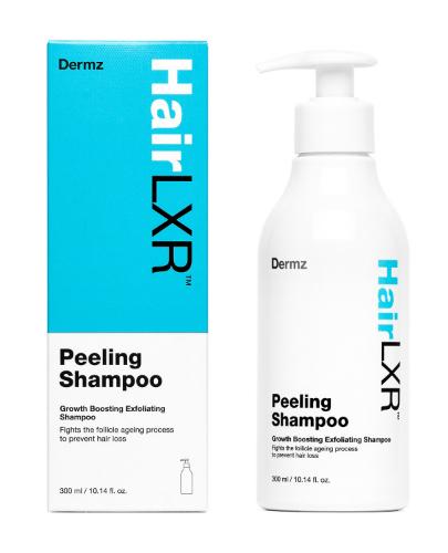 Dermz HairLXR Profesjonalny szampon peelingujący - 300 ml - cena, opinie, wskazania zdjęcie