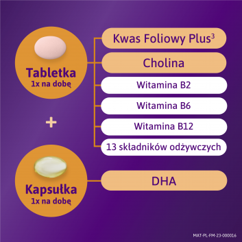 Femibion 2 Ciąża, tabletki powlekane + kapsułki miękkie, 56 sztuk + 56 sztuk