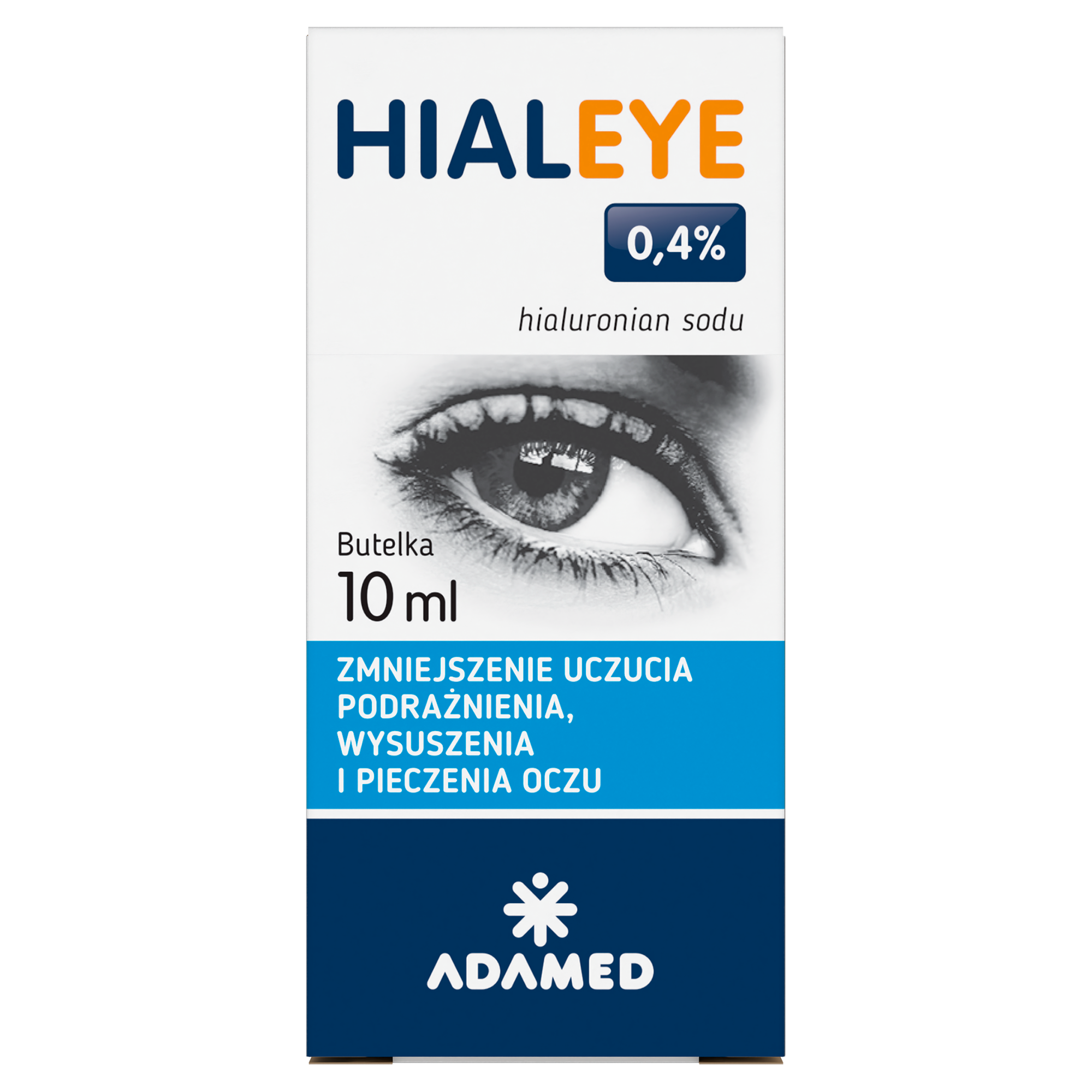 HIALEYE 0,4% Nawilżające krople do oczu - 10 ml  zdjęcie