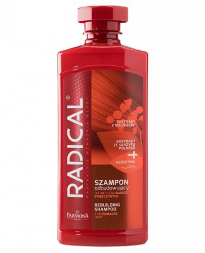 FARMONA RADICAL Szampon odbudowujący do włosów bardzo zniszczonych - 400 ml zdjęcie