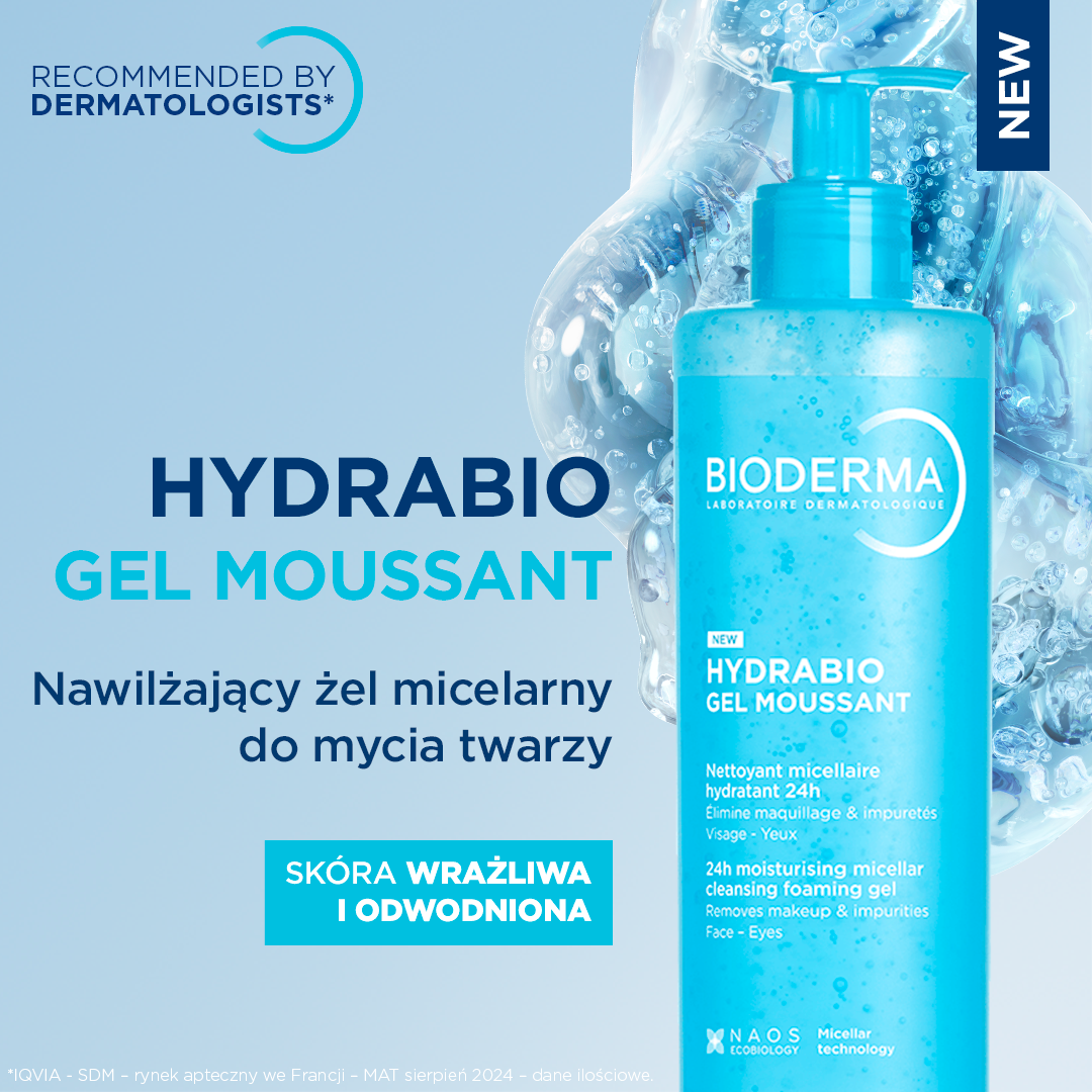 Bioderma, Hydrabio Gel Moussant, żel do mycia, 400 ml