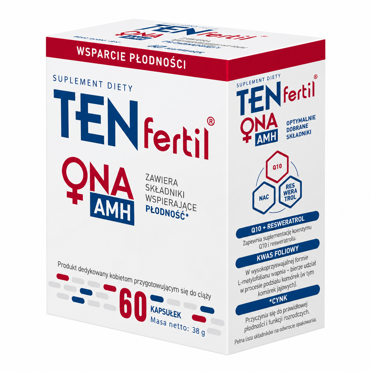 TENfertil ONA AMH, 60 kapsułek zdjęcie