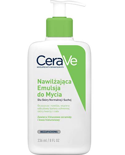 CeraVe, nawilżająca emulsja do mycia dla skóry normalnej i suchej, 236 ml zdjęcie