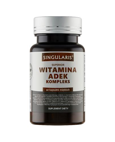 Singularis Superior Witamina ADEK Kompleks - 60 kaps. - cena, opinie, składniki zdjęcie