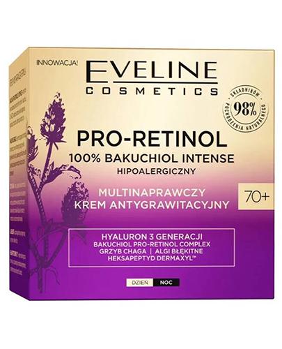 Eveline Cosmetics Pro-Retinol Multinaprawczy Krem antygrawitacyjny 70+, 50 ml, cena, wskazania, właściwości zdjęcie
